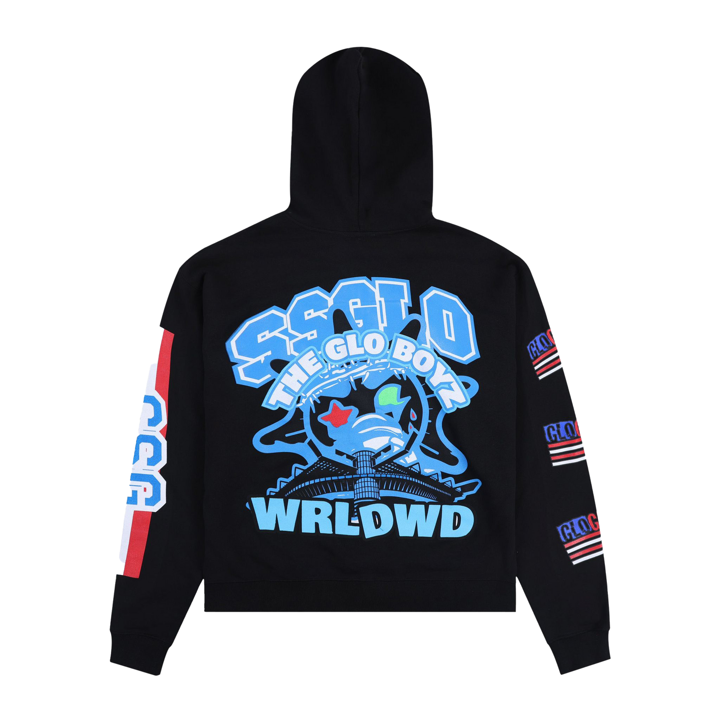 SSGLO - ZIP HOODIE BLACK