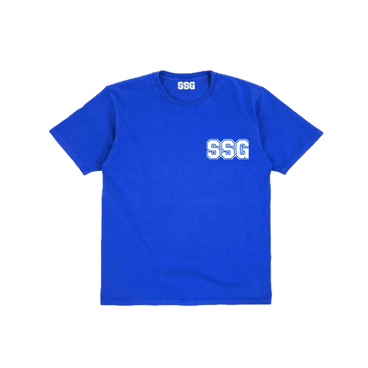 SSG DOUBLE LOGO TEE - BLUE