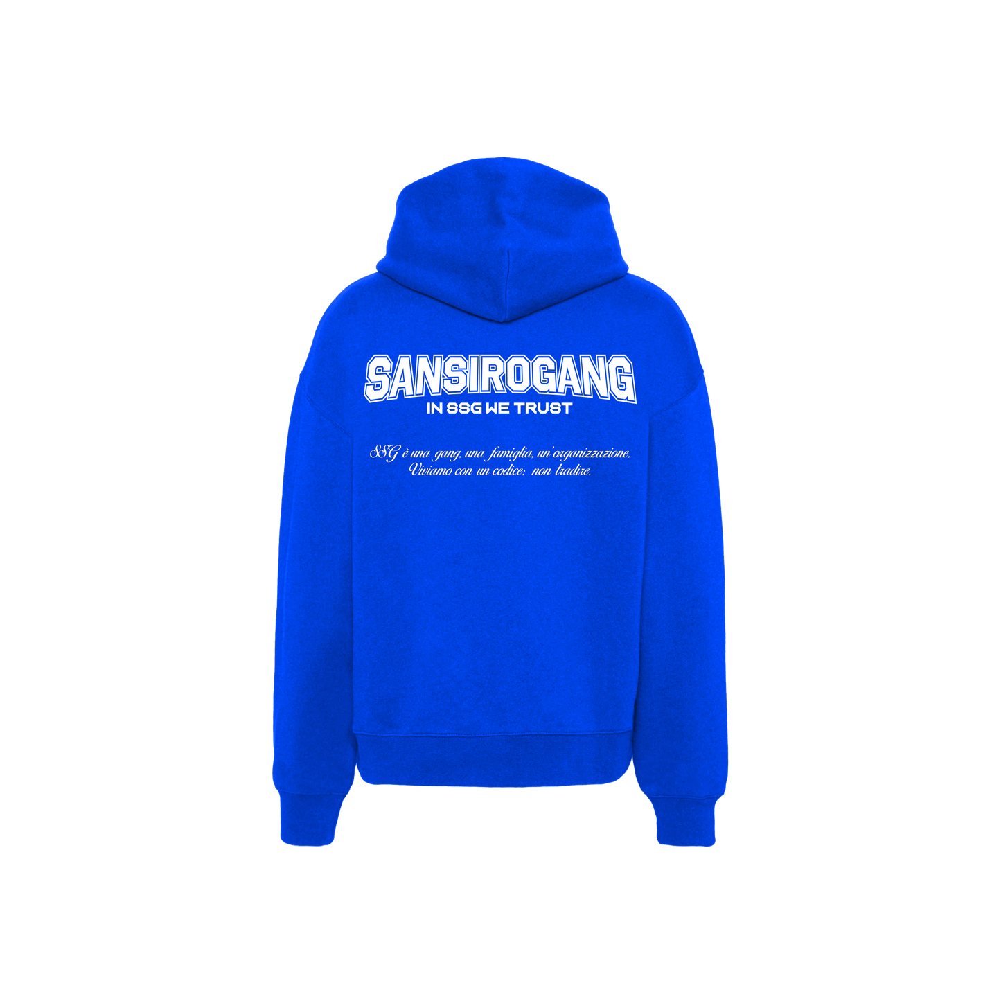 STADIUM HOODIE - BLUE